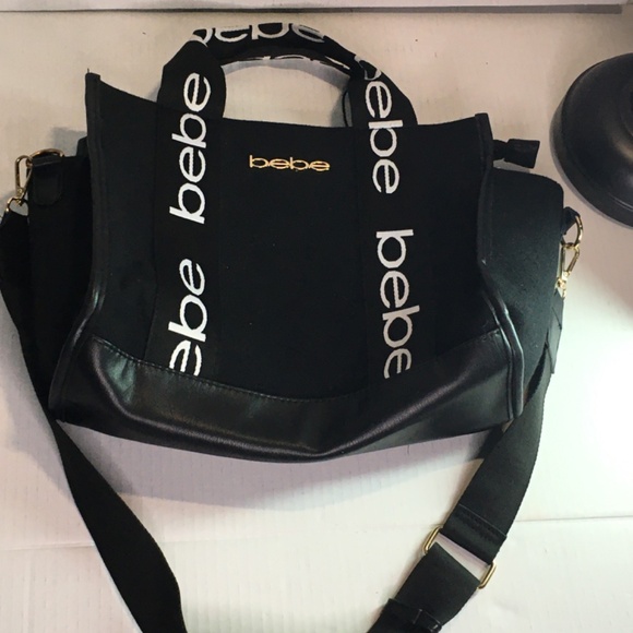 Bebe Black and White Tote bag - Picture 8 of 10
